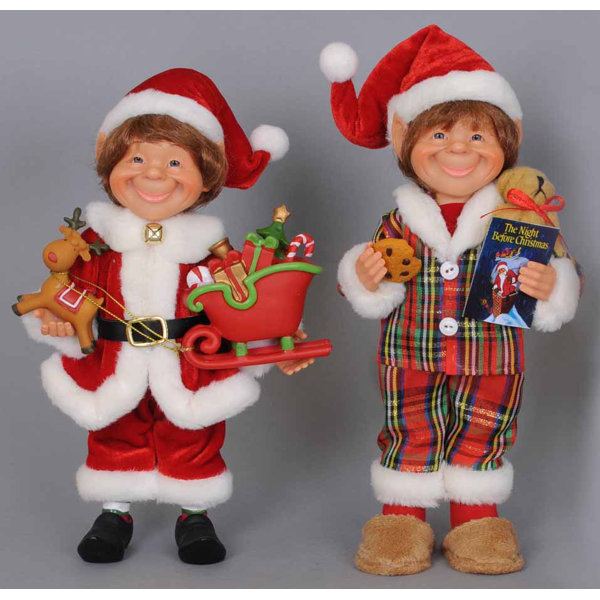 Karen Didion Traditional Elf Figurines and Collectibles Wayfair